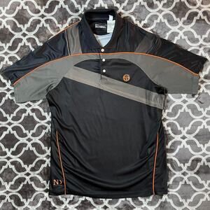 Vintage Novak Djokovic Sergio Tacchini Polo Shirt 2XL USA 40 Polyester